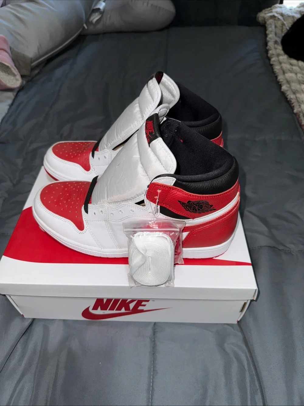 Jordan Men’s Sneakers - Red, White, Black